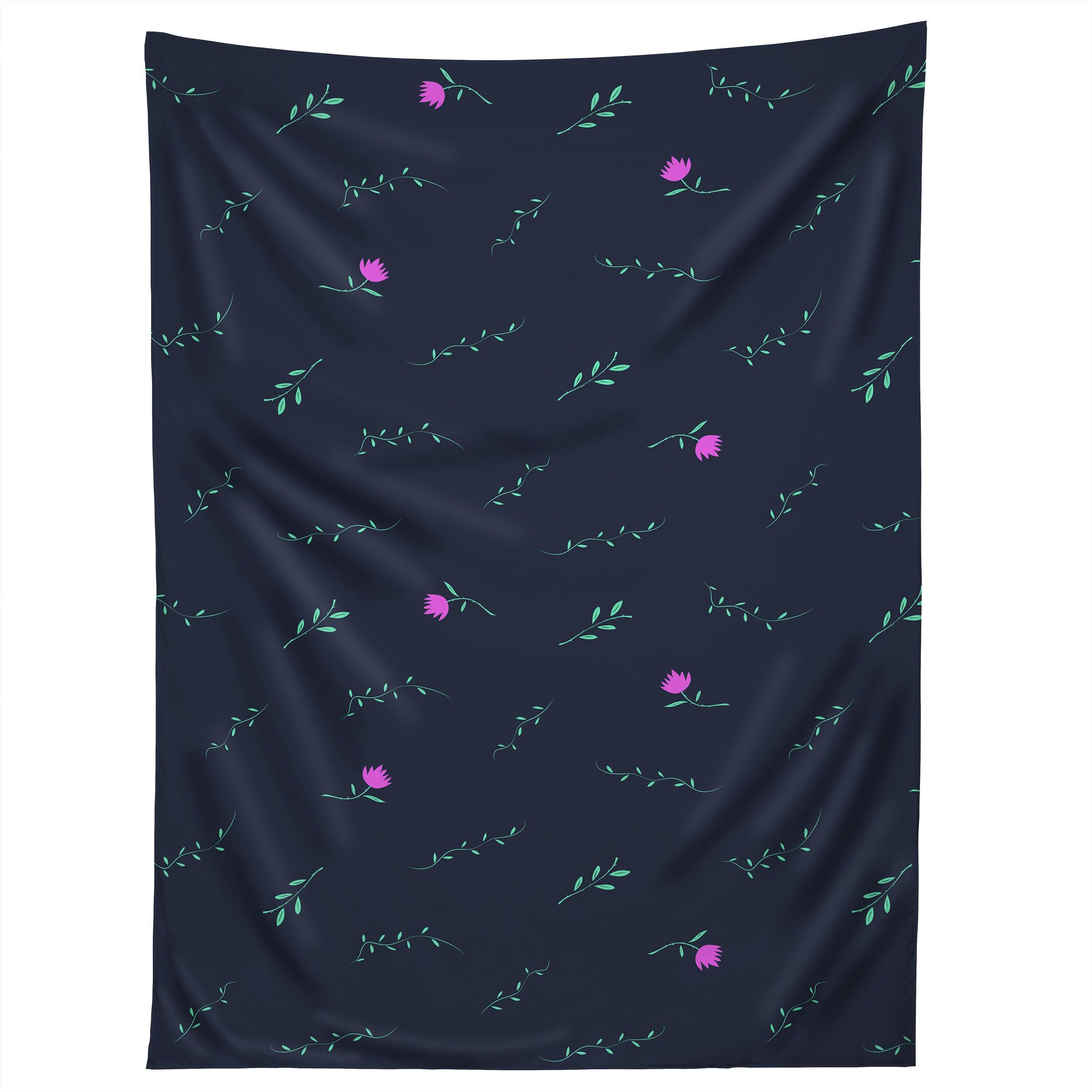 FLORAL VINES tapestry 75x100