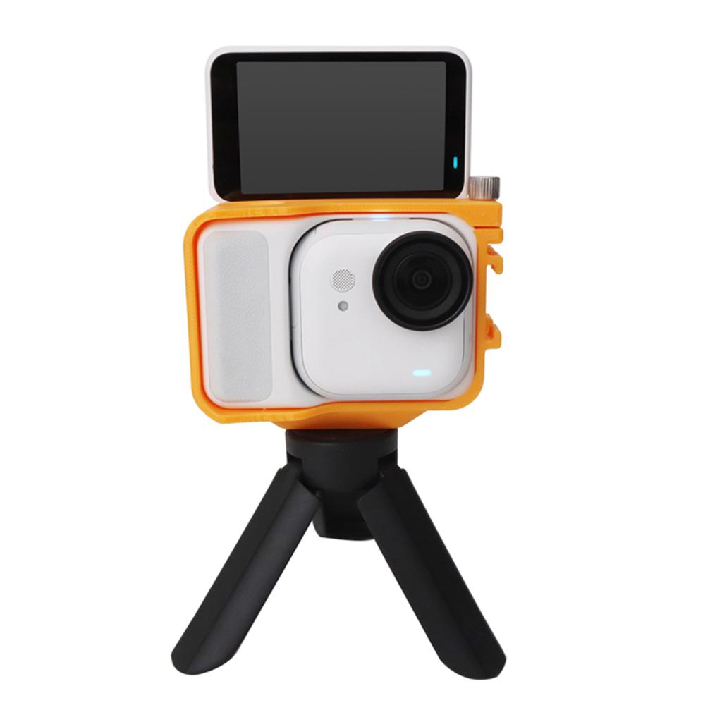 Rozšiřující králíkárna Cold Shoe Mount Ochranné pouzdro Skořepina 1/4palcový šroubový adaptér Rozšiřující ochranný rám pro Insta360 Go Ultra