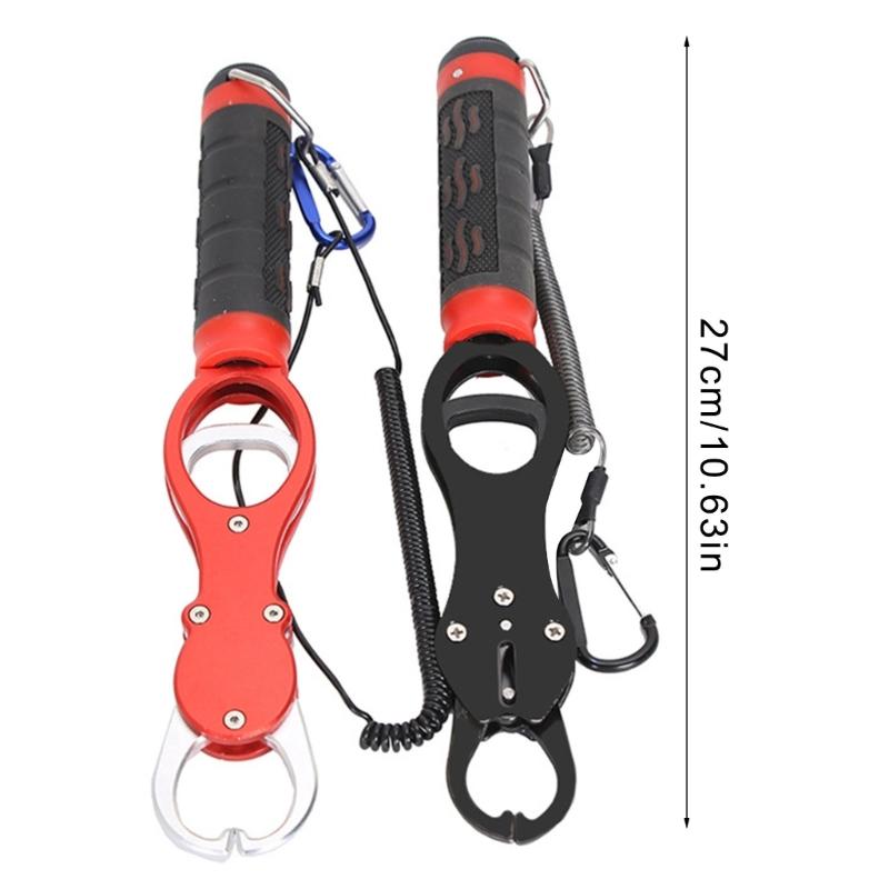 Fish Lip Grabber Fish Body Clamps Fishing Hand Tool Fish Clamp Fishing Gripper Fish Mouth Grabber Fish Controller Tongs