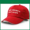 Make America Great Again Maga Czapka Donald Trump Republikanin Regulowana Czerwona Czapka