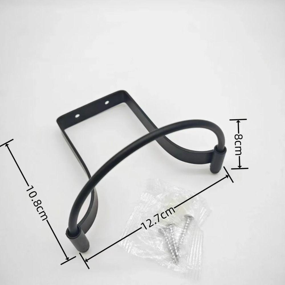 Wall Hanging Metal Display Hook Black Cap Hanger Scarf Hanger Rack  Closet Organization