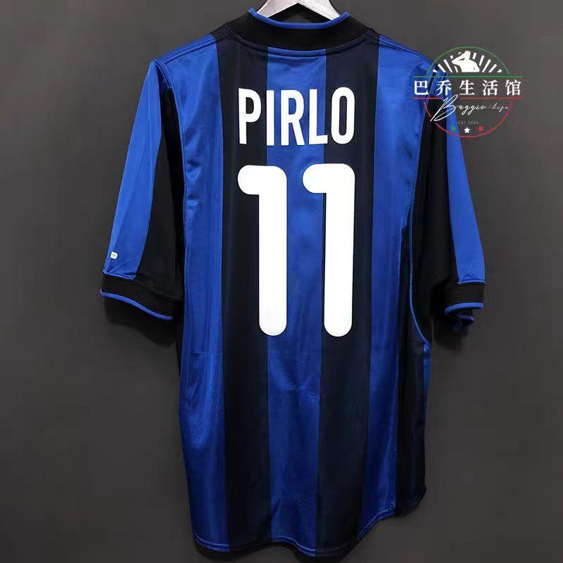 Vintage Jersey Football Jersey Classic Country Milito Ronaldo Maldini Sneider Bergkamp Jersey