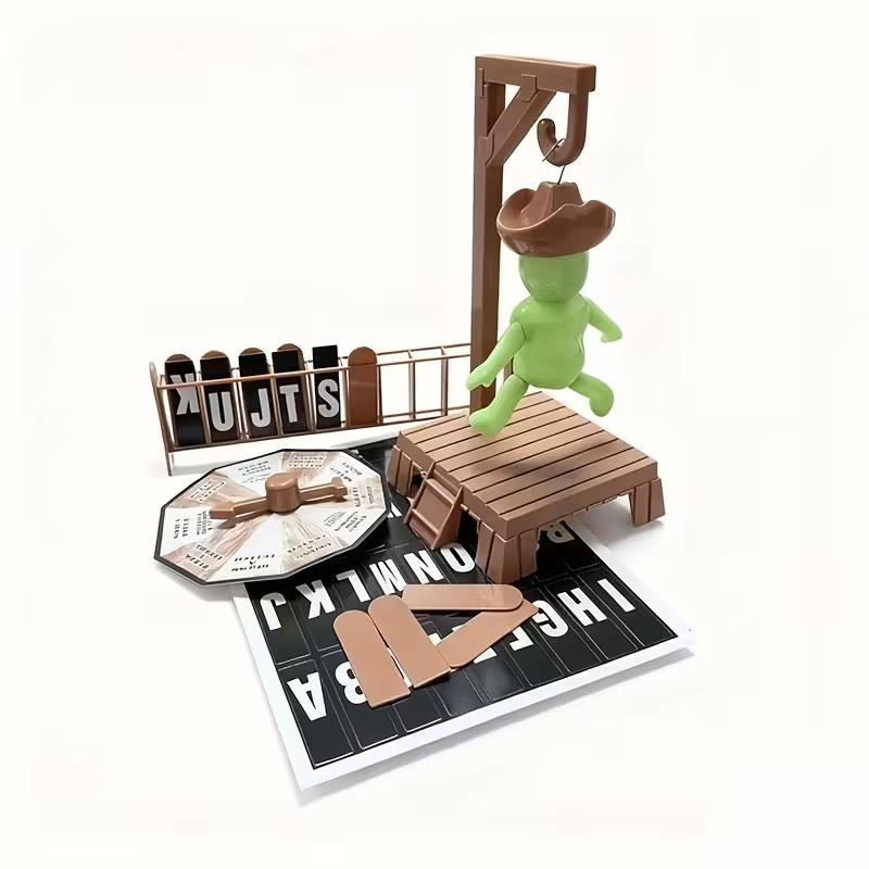 Funny Magnetic Cowboy Hangman Board Games Mystery Guessing Word Party Games Before Hank Falls Hanging Adults Fun Family Games