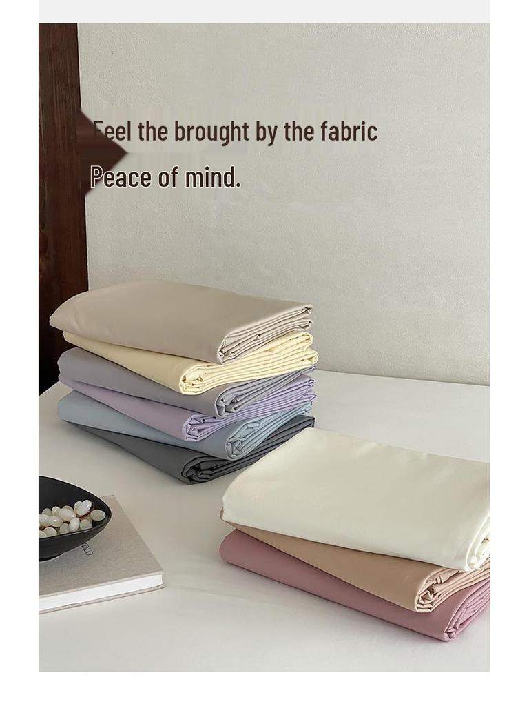 Solid Color Washed Cotton Duvet Cover, Single Item, 100% Cotton, Available In Sizes 150x200 & 200x230