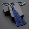 Fashion Women Tassel Pendant Faux Crystal Beaded Long Necklace Jewelry Gift