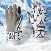 Womens Winter Warm Ski Gloves Touchscreen Windproof Anti-Slip Cycling Riding Outdoor Sports