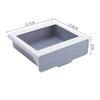 Hidden Hanging Storage Box Kitchen Drawer Knife Fork Spoon Tray Self Adhesive Under Desk Drawer Office Stationery Tool Organizer