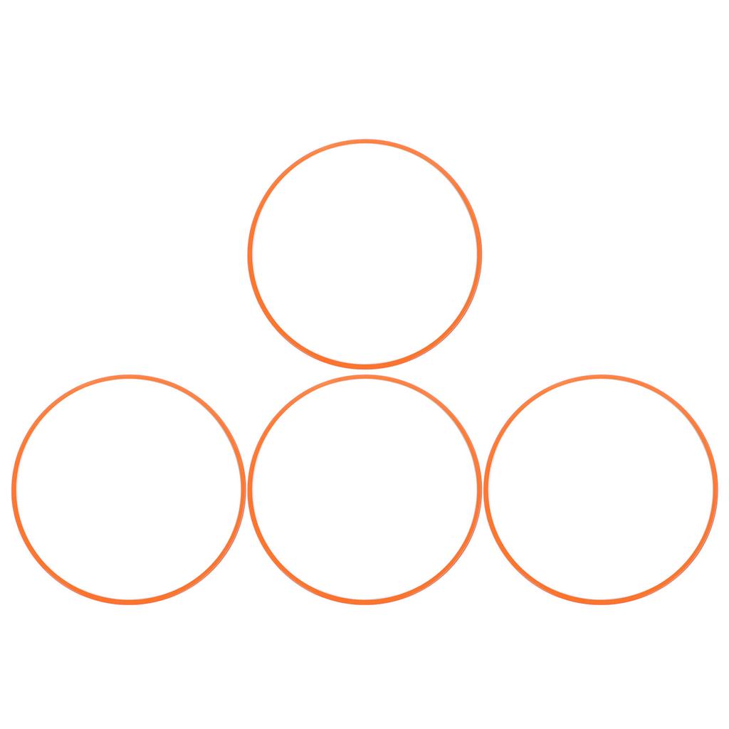 4 Pcs 20 Inch Wheel Rim Protector Orange Full Protection Self Adhesive Scratch Resistant Decorative Wheel Rim Ring