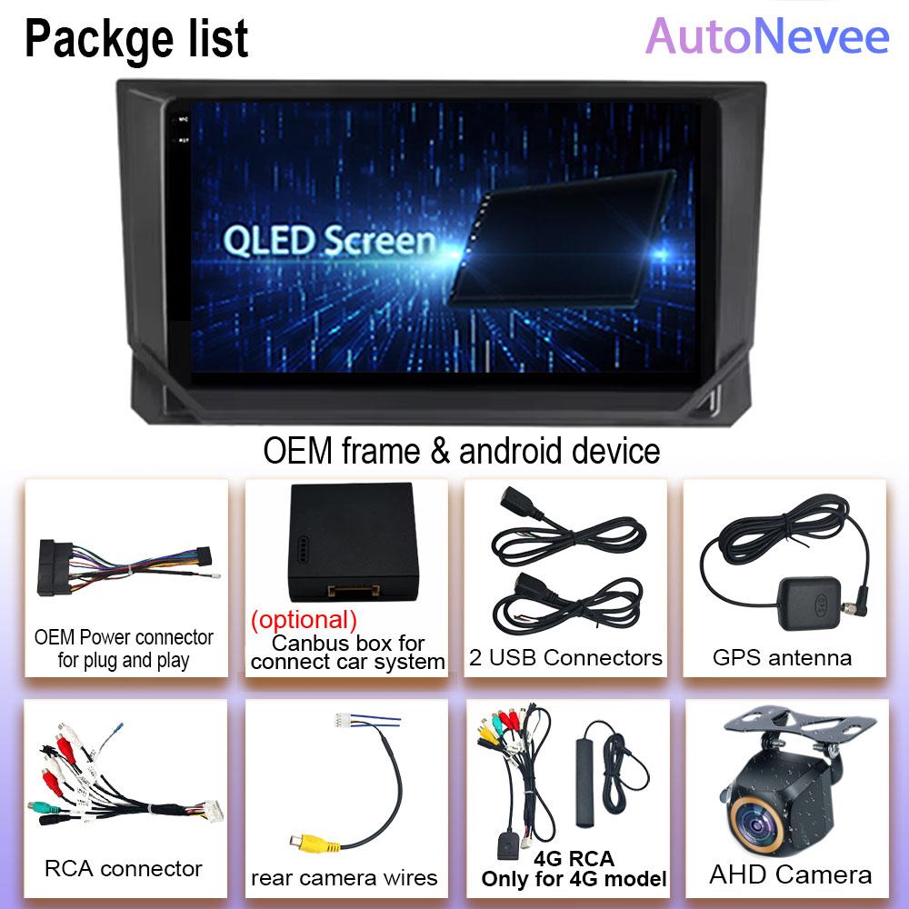 QLED For Seat Ibiza Arona 2017- 2020 Car Radio AI Voice 4G WIFI CarPlay Android Auto GPS Car Multimedia Video Player No 2Din DVD