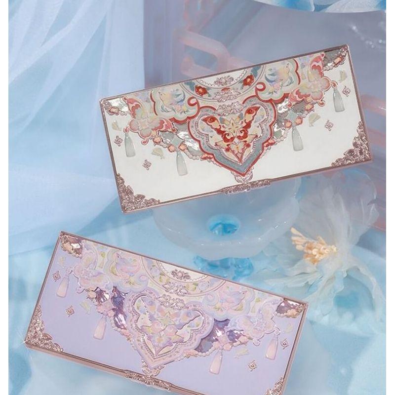 Flower Knows - Butterfly Cloud Collar Embossed Six-Color Makeup Palette - 02