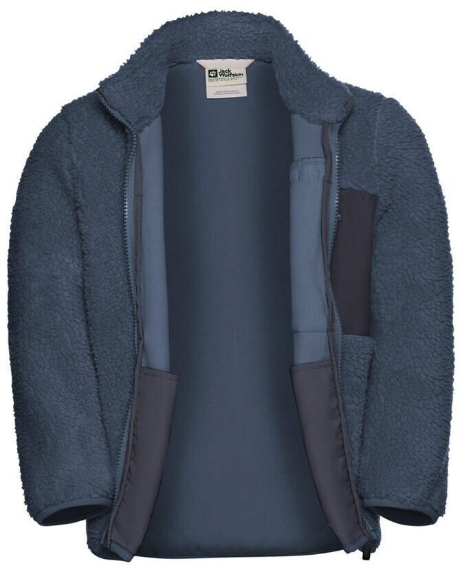 Jacket Jack Wolfskin Ice Curl Jacket Kids Fleecejacke Kinder Blue Midnight Sky (1609162_C0412)