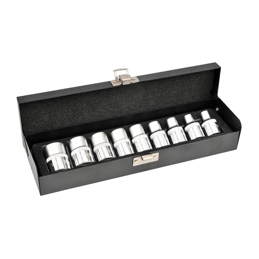 Yato Chrome Vanadium Steel Torx Socket Set (Pack of 9)