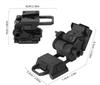 L4G24 Resin Night Vision Mount, NVG Mount, Lightweight Airsoft Helmet Accessory (Black Resin)