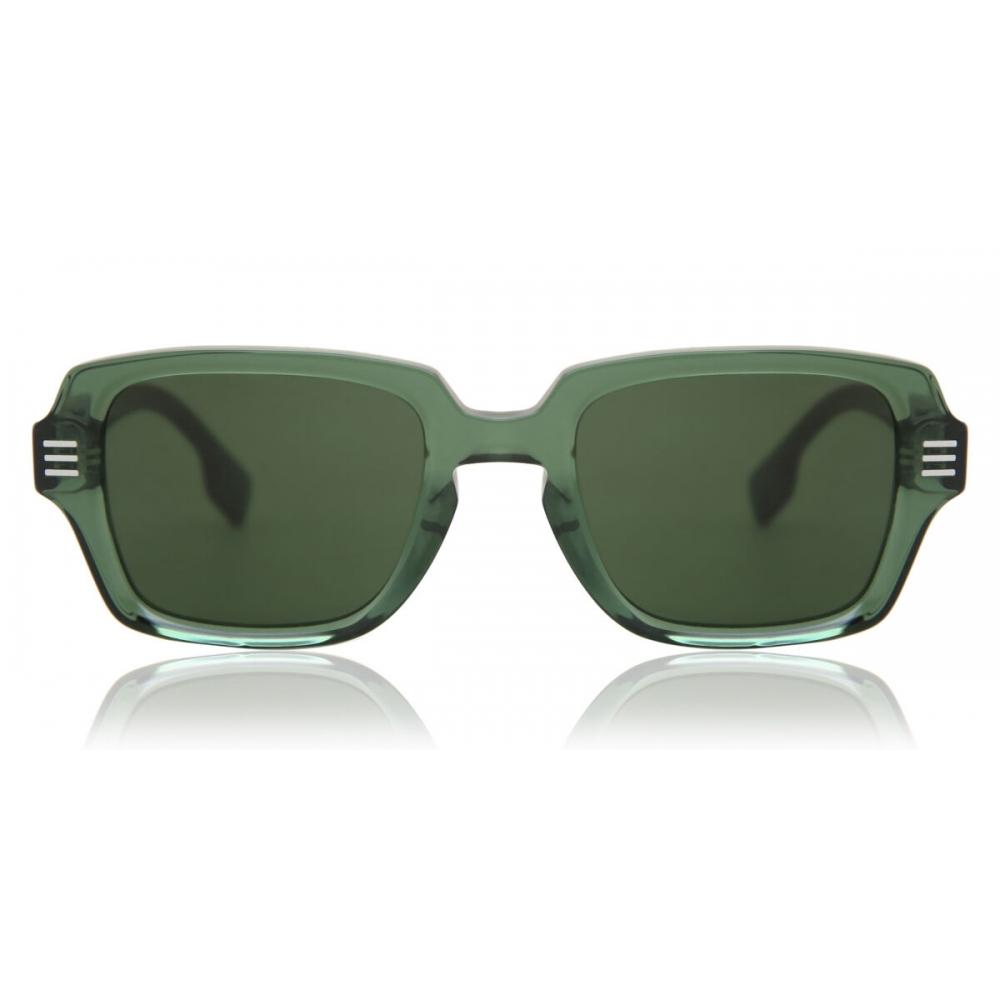 

Burberry Be4349 Eldon 394671 Men Sunglasses Transparent Green/51
