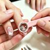 Upgraded Version of Nail Art Ring Magnet Silicone Handle Magnet Hollow  Eye Auxiliary Tool Novice Eye Tool