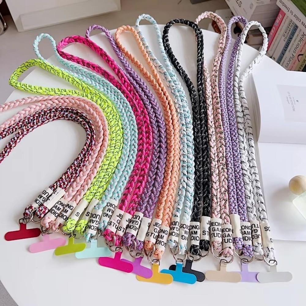 Mountain Rope Phone Lanyard Braided Rope Phone Case Chain Straps Hanging Cord Phone Accessories