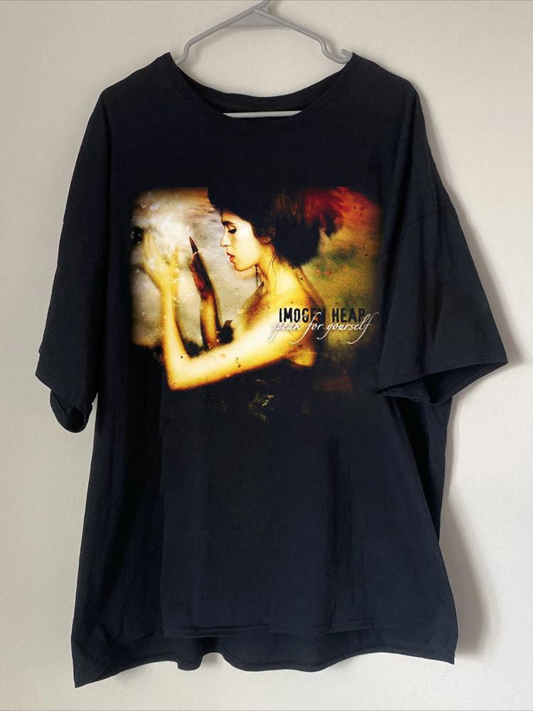 

Imogen Heap Hide and Seek Speak For Yourself COTTON T Shirt Full Size S-5XL Unisex T-Shirt XL
