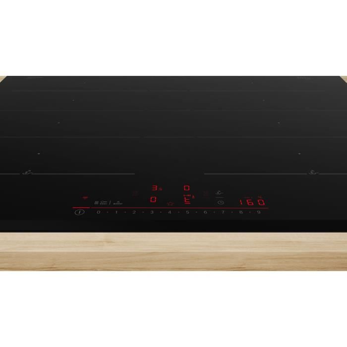 Inductie kookplaat 60cm - BOSCH SER6 - PXY63KHC1E Zwart - 4 kookzones - Home Connect