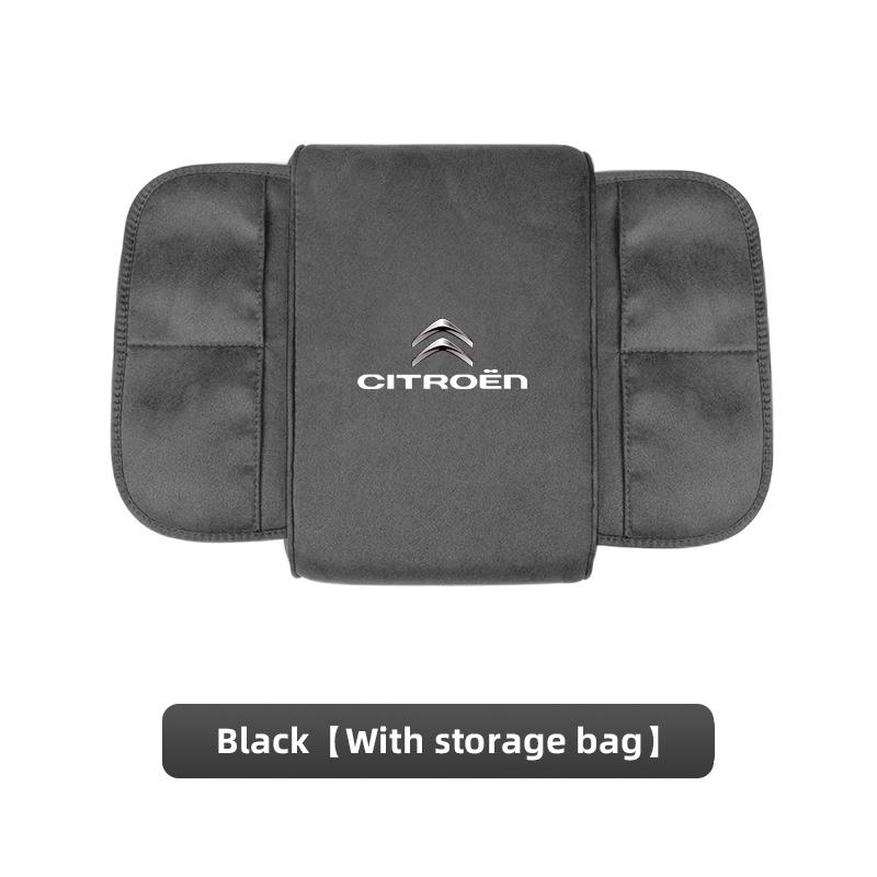 Suede Car Interior Armrest Box Mat Center Console Accessories For Citroen C1 DS3 C2 C3 Vts C4 Saxo C4L C5 C6 C8 Xsara C3-XR SEGA ajx256