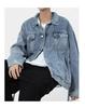 Men's Retro American Denim Jacket – Loose Fit Streetwear for Spring & Autumn