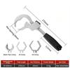 Aluminium Alloy Adjustable Wrench Adjustable Design Bathroom Wrench Sink Spanner  Bathroom Repair