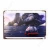 Subnautica Escape Pod Artwork Metal Sign Cinema Living Room Vintage Cinema Wall Plaque Tin Sign Poster