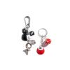 Creative Billiard Dice Keychain & Number Pendant Charm
