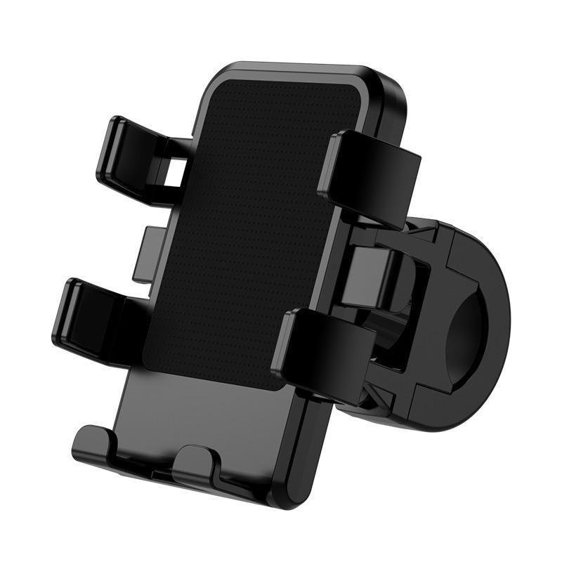 Electric Car & Bicycle Phone Holder: Shock-Absorbent, Waterproof Sunshade, Helmet Attachment for Motorcycles.