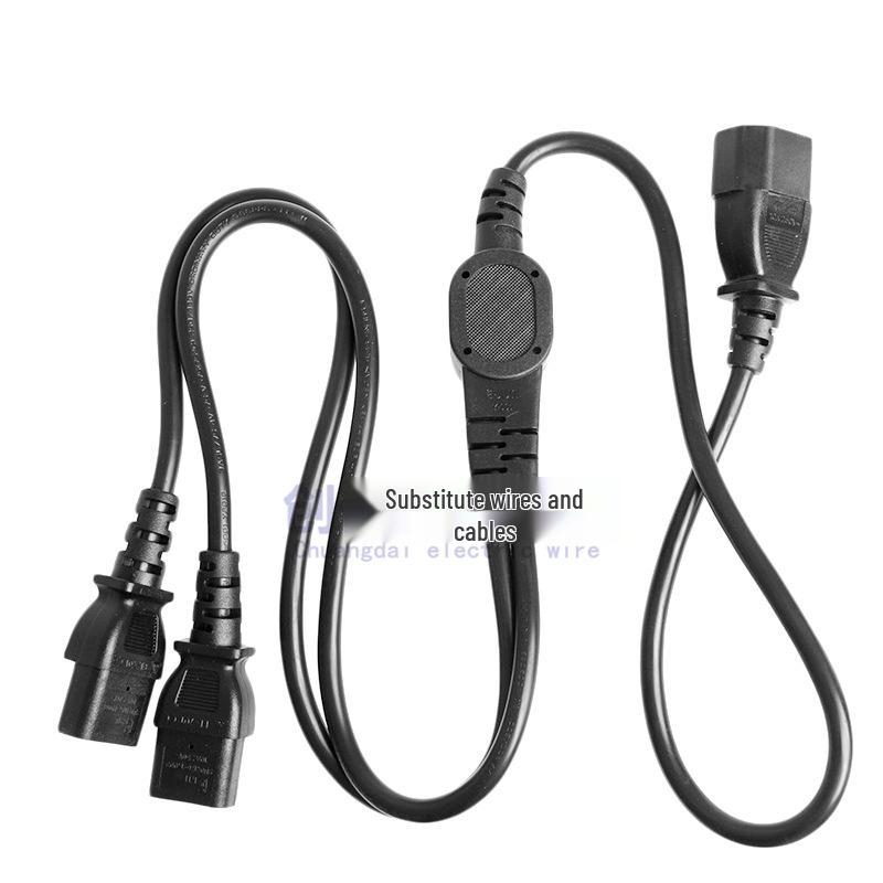 Custom One-to-Two/Three/Four C13 Power Cord - US/European/UK/Australian Standard