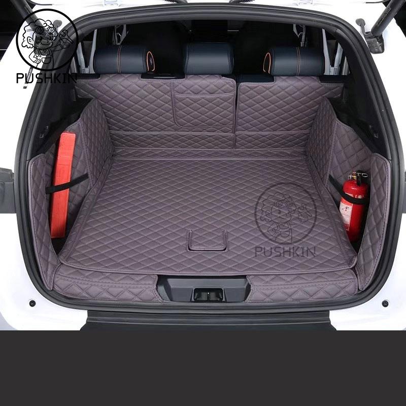 For BYD Seal U Sealion 6 Song Plus DMI Custom Trunk Mats Leather Durable Cargo Liner Boot Carpets Interior Cover Car Accessories