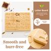 New Montessori Alphabet Learning Board Wooden Toys Children'S Early Education Toys Wooden Digital Alphabet Board Infant Gifts