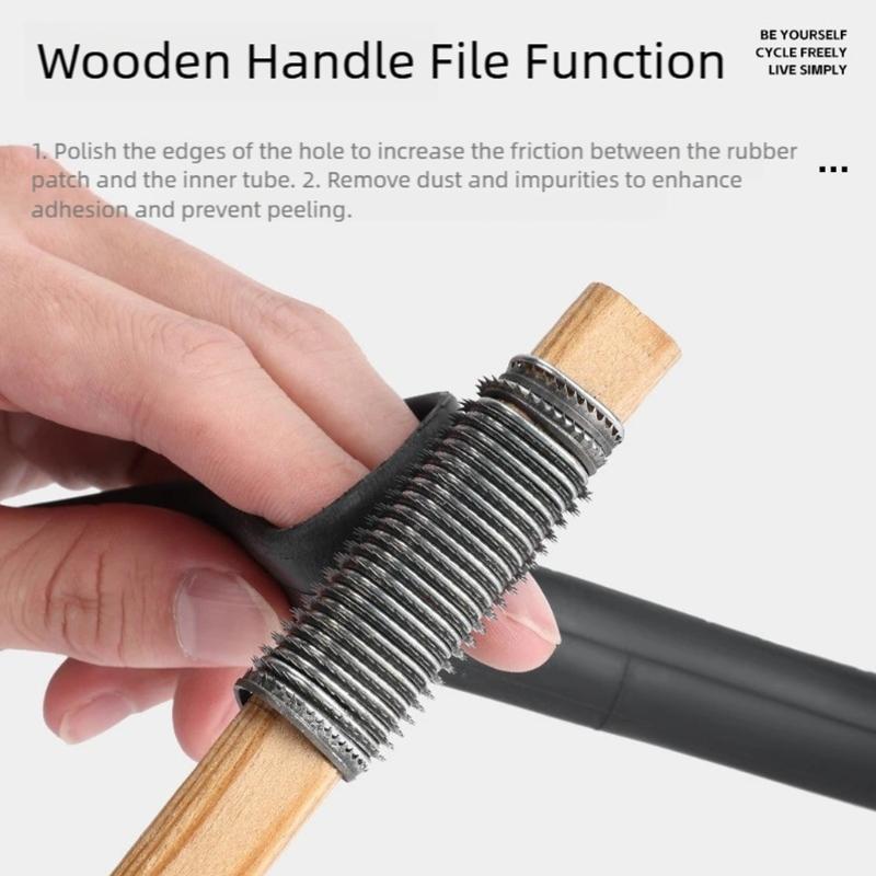 Portable Bicycles Tire Repair Kits Rubber Bike Tube Patches Bike Tube Puncture Patches Kits Cycling Repair Tool