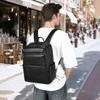 New Leather Large Capacity Men's Business Backpack 15 Inch Laptop Travel