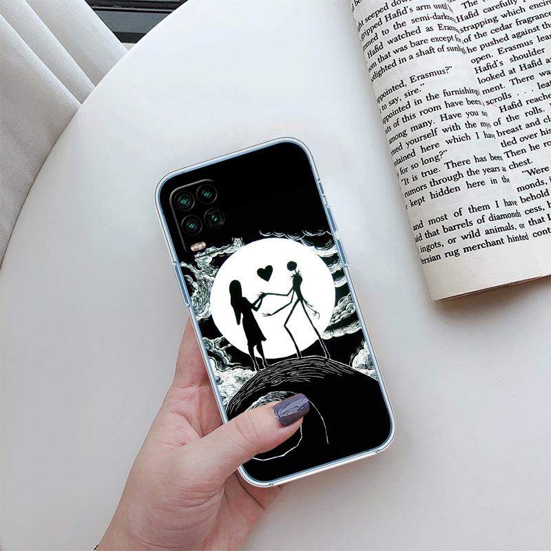 

Nightmare Before Christmas Transparent Phone Case for Motorola Moto G7 G8 G9 G84 G85 G73 G24 G15 Z2 Play Power Plus Motorola Moto G24 Power