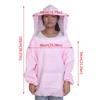 Professional Beekeeping Protective Jacket Suit Bee Keeping Beekeeper Equipment Pink