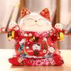 Large Ceramic Lucky Cat Ornament: Creative Piggy Bank & Home Decoration Gift