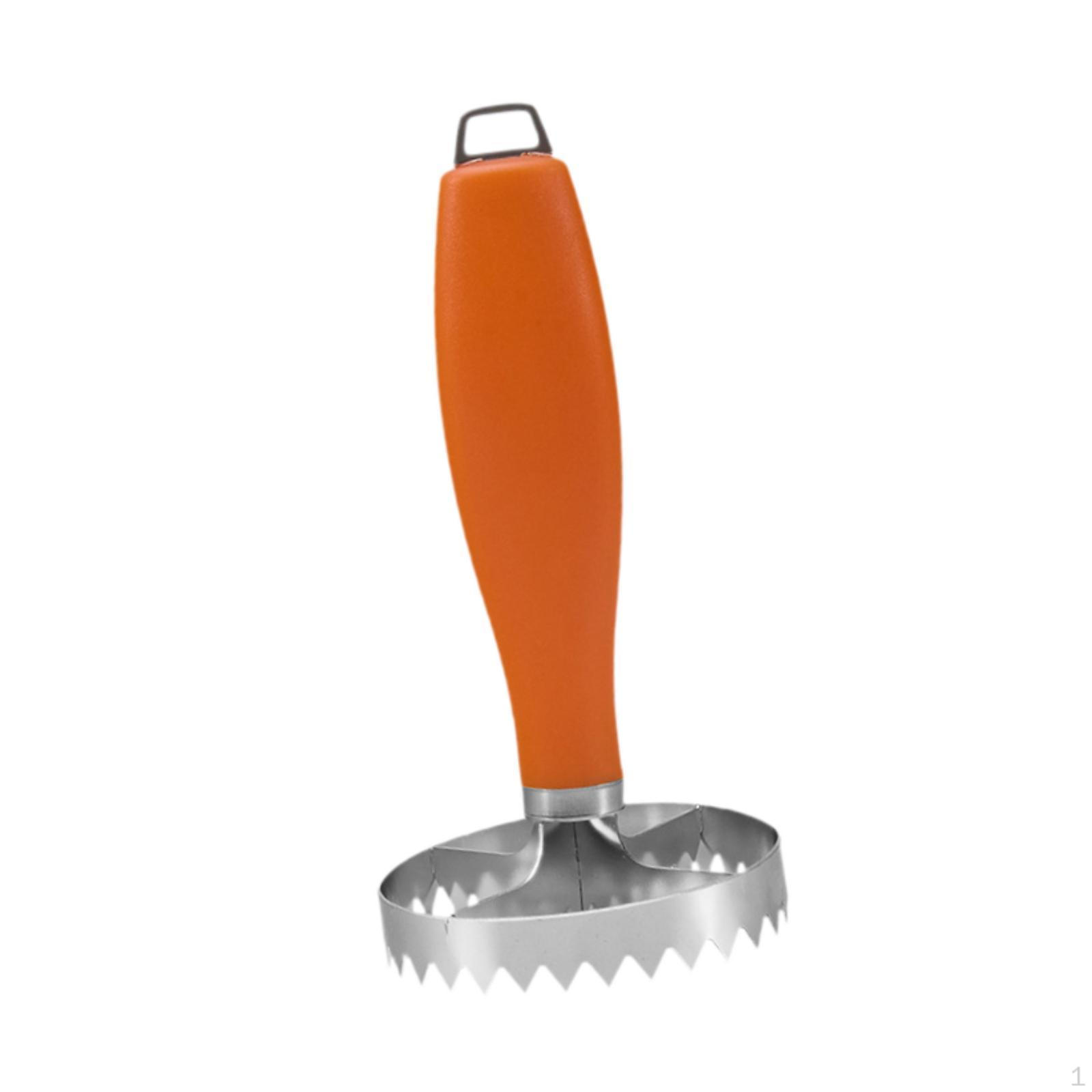 

Столовые приборы Ручной серрейторный измельчитель продуктов 304 Нержавеющая сталь Легкий Маленький кухонный инструмент Универсальный