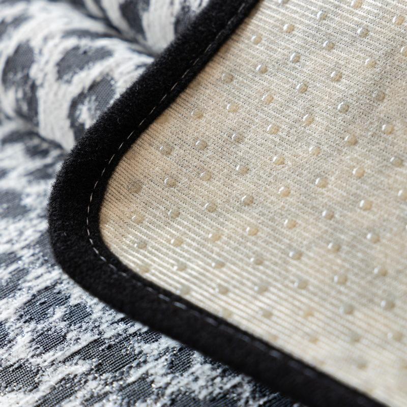 Chenille Sofa Cushion for All Seasons, Leopard Print Jacquard Non-slip Seat Cushion, Sofa Cover Cover Cloth