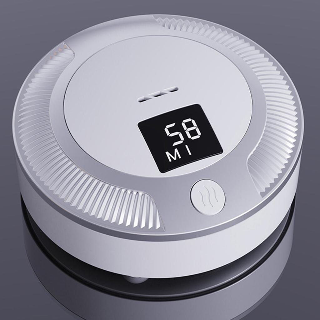 Car air purifier digital display rechargeable car home dual-purpose mini deodorizing artifact car interior ornaments deodorizer