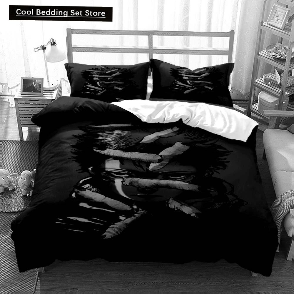 3D Anime Jujutsu Kaisen Digital Print Polyester Bedding Sets Covers Boys Duvet Cover Set For Teens Bedding Set Home Textiles