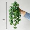 Bonsai Plants Soft Artificial Copper Coin Grass Plants Handmade Wall Hanging Fake Ivy Leaf Leaves Realistic Mini Bouquet Office