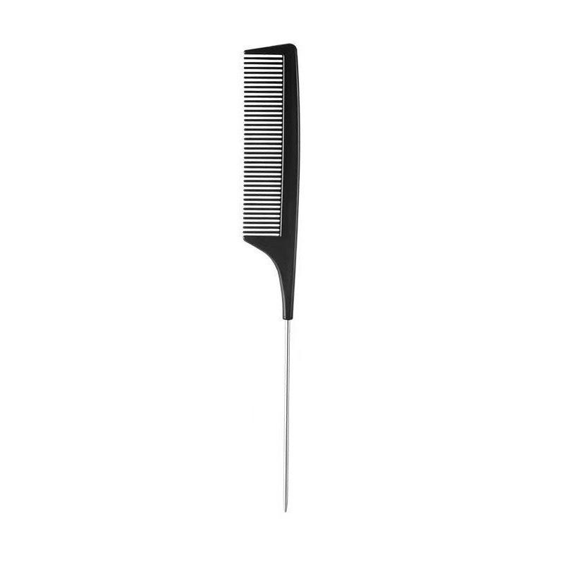 Professional Steel Tail Comb for Hairdressing - Perfect for Teasing, Updos, and Haircuts for Men and Women