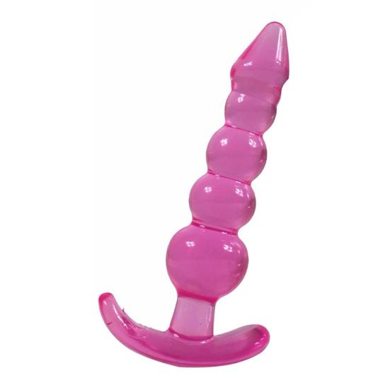 Women Men Silicone Orgasm Anal Beads Balls Butt Plug Ring Play Adult Sex