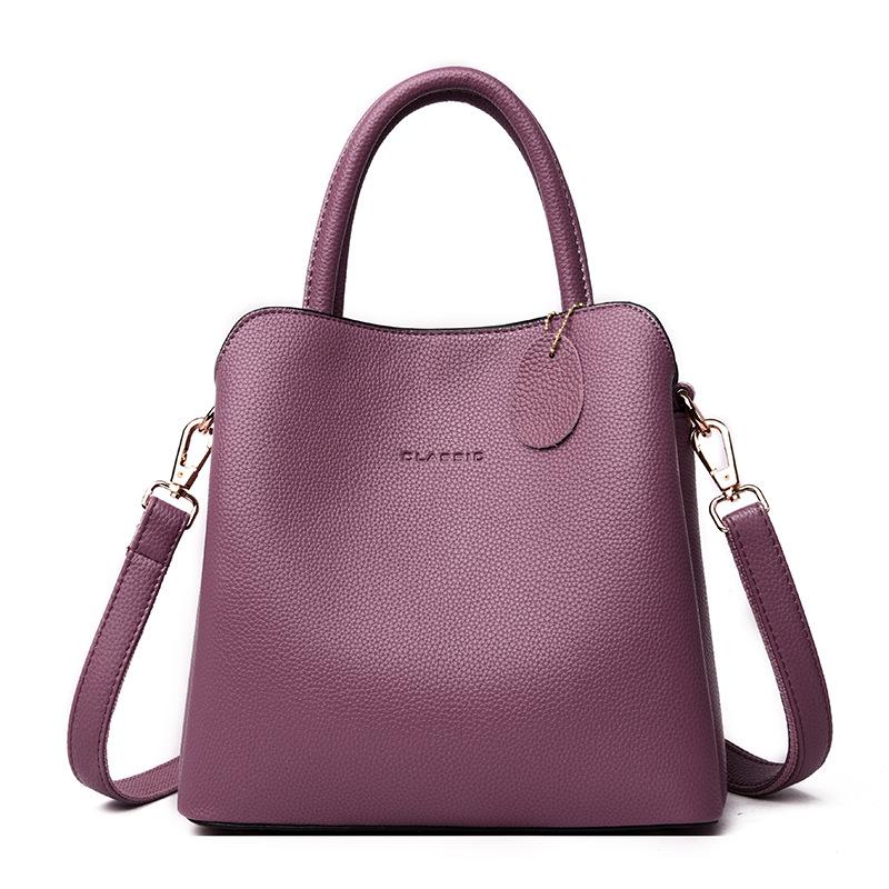 2024 Women's Fashionable Handbag: Large Capacity Tote & Versatile Crossbody