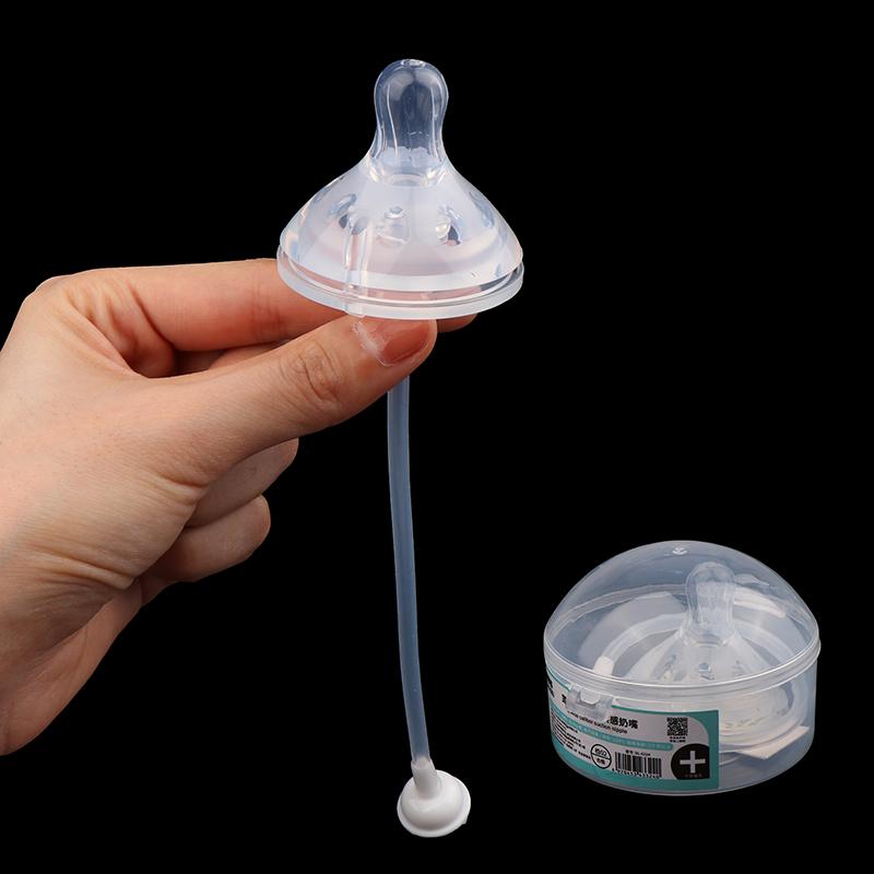 1 Piece Feeding Bottle Nipple Bottle Replace Accessory Baby Bottle Kids Cup Silicone Sippy Straw Mouth