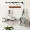 Strong Multi Functional No Drill Wall Mounted Traceless Adhesive Hooks For Bathrooms Bedroom Living Room Home
