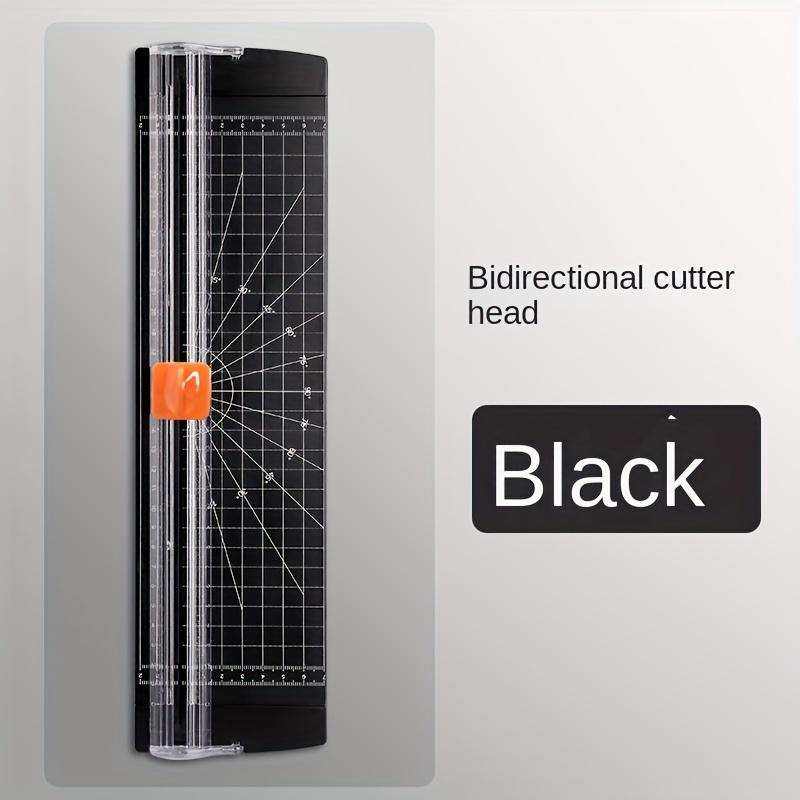 Přesné ořezávání papíru na papír A4/A5 Řezačky Gilotina s vytahovacím pravítkem Pro fotografické štítky Nástroj na řezání papíru Odolný