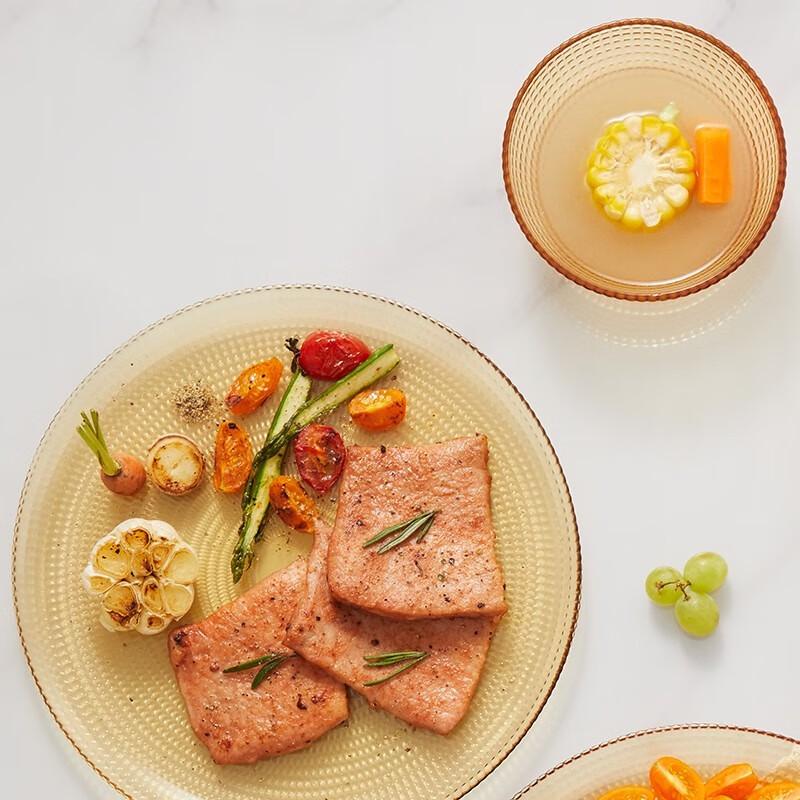 VISIONS Crystal Polka Dot Glass Dinnerware Set