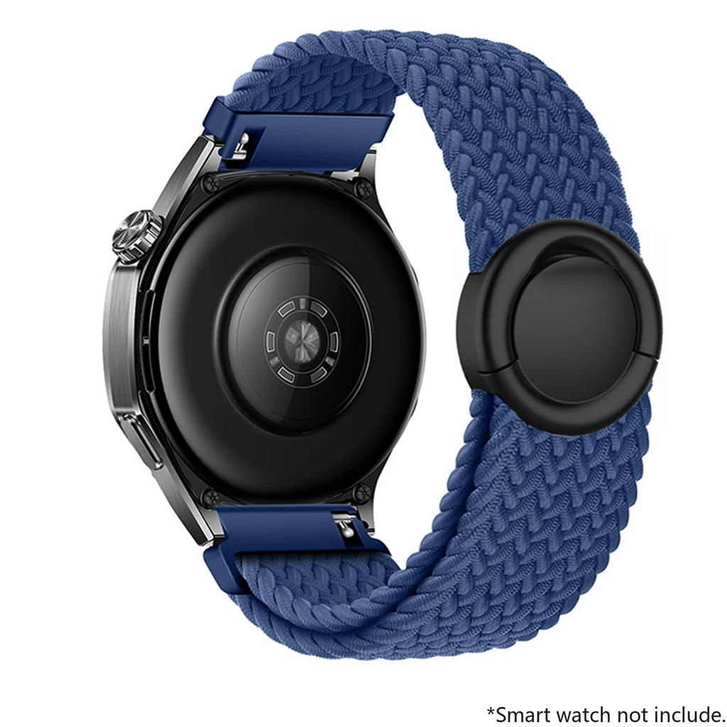 18mm 20mm 22mm Pasek pętla z plecionego nylonu do Huawei Watch GT5/GT4 Pro Klamra spadochronowa Wygodny pasek do Samsung Watch 7 6 5 4