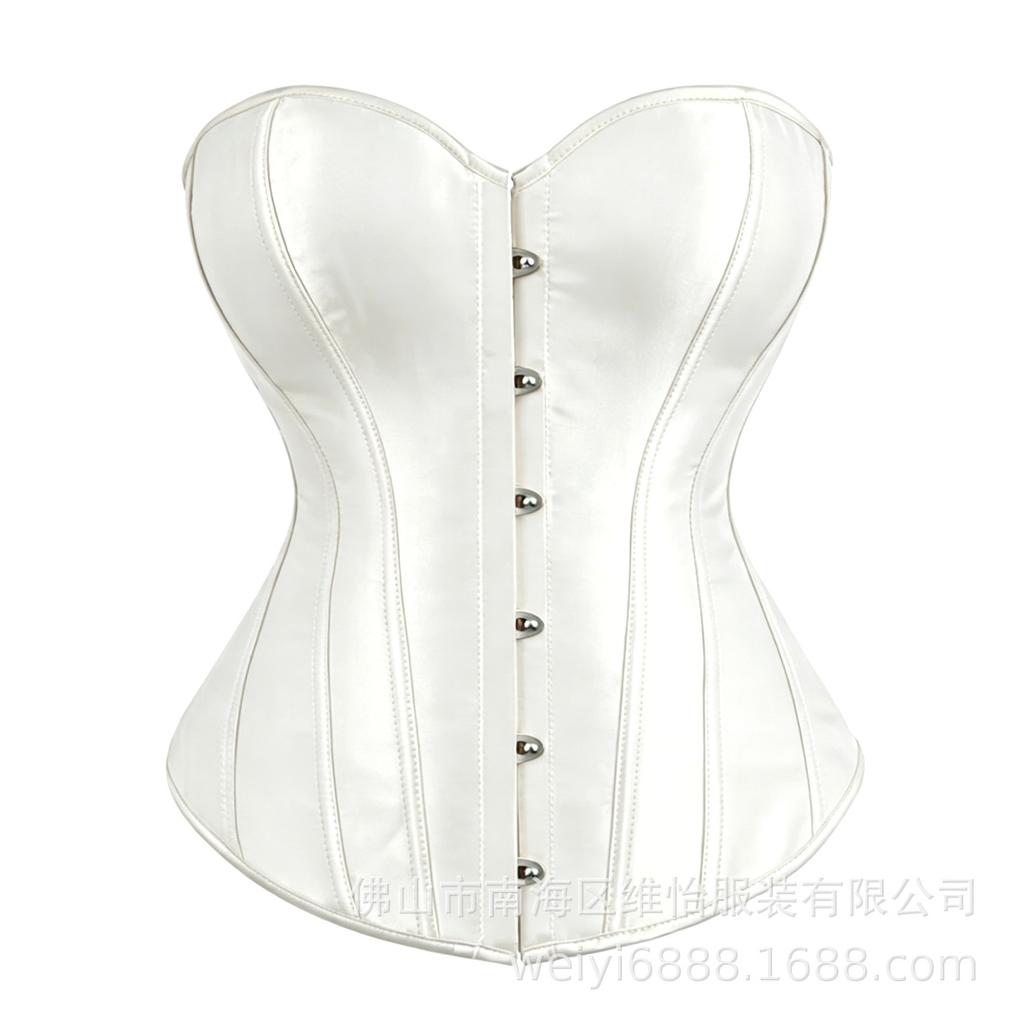 Women Smooth Surface Corset Body Shaper Waist Trainer Shapewear